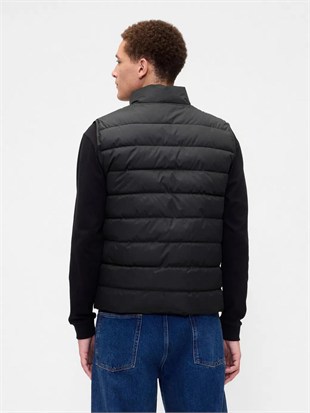 Gap 790584003 V-Frch Logo Ltwt Puffer Vest Erkek Yelek