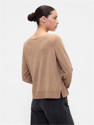 Gap 791281000 V-Bella Boatneck Kadın Kazak