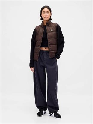 Gap 791282000 V-Frch Logo Lw Puffer Vest Kadın Yelek