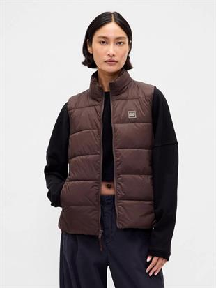 Gap 791282000 V-Frch Logo Lw Puffer Vest Kadın Yelek