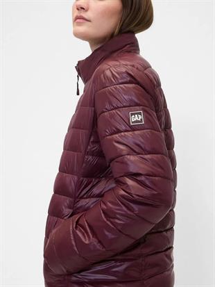Gap 791284002 V-Frch Logo Lw Puffer Jkt Kadın Mont