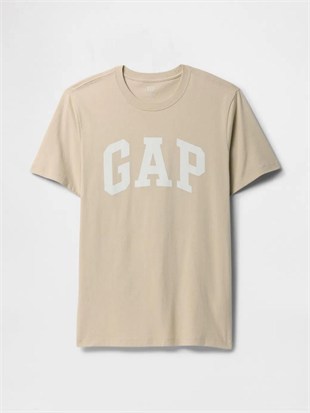 GAP 856659023 V-Everyday Soft Basic Logo T Erkek Tişört