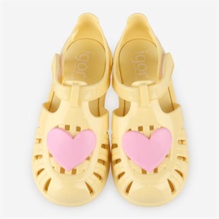 Igor S10310-228 Tobby Gloss Love Unisex Çocuk Sandalet