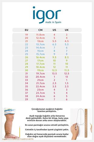 Igor S10315-079 Sun Caramelo Unisex Çocuk Sandalet