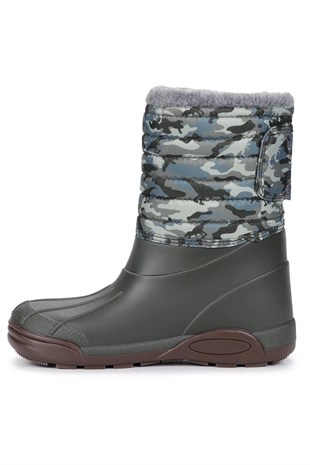 Igor W10210-042 Topo Ski Camo Çocuk Yağmur Çizmesi