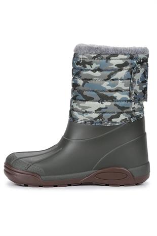 Igor W10210-042 Topo Ski Camo Çocuk Yağmur Çizmesi