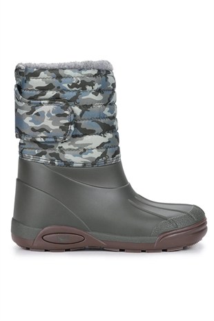 Igor W10210-042 Topo Ski Camo Çocuk Yağmur Çizmesi