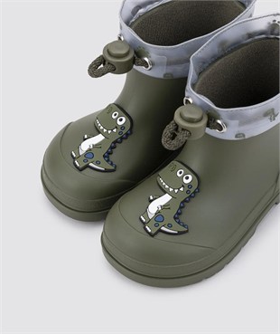 Igor W10323-042 Mendi Dino Unisex Çocuk Yağmur Çizmesi