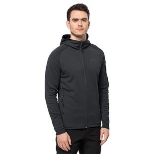 Jack Wolfskin 1710541-6350 Baiselberg Hooded Fz M Erkek Polar Ceket