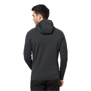 Jack Wolfskin 1710541-6350 Baiselberg Hooded Fz M Erkek Polar Ceket