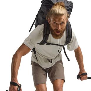 Jack Wolfskin A63784-5719 Prelight Stride Shorts M Erkek Spor Şort