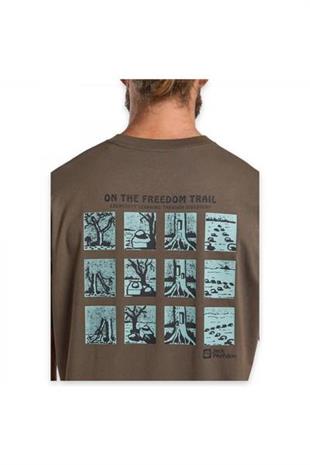 Jack Wolfskin A63857TR-5179 Trailblazer T M Erkek Spor Tişört