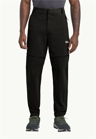 Jack Wolfskin A63928-6000 Hikeout Zip Away Pants M Erkek Outdoor Pantolon