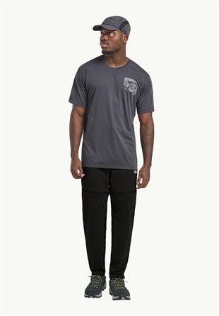 Jack Wolfskin A63928-6000 Hikeout Zip Away Pants M Erkek Outdoor Pantolon