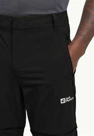Jack Wolfskin A63928-6000 Hikeout Zip Away Pants M Erkek Outdoor Pantolon