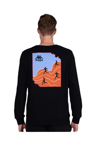 Kappa 361G7PW005 Authentic Graphik Virl Tk Erkek Sweatshirt