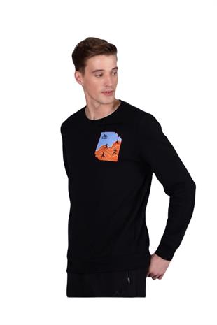 Kappa 361G7PW005 Authentic Graphik Virl Tk Erkek Sweatshirt