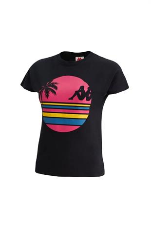 Kappa 371E8CWA0B-1 Authentic Sand Pakita Tk Kadın Spor Tişört