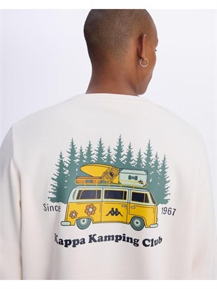 Kappa 38244CWA0F-M Graphik Pyke Unisex Sweatshirt
