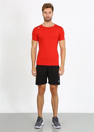New Balance NBTM2109-CHR Erkek Kısa Kol Tişört