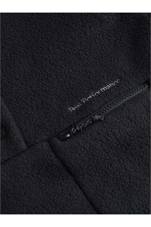 Peak Performance G78130100 W Fleece Snap T-Neck Kadın Polar