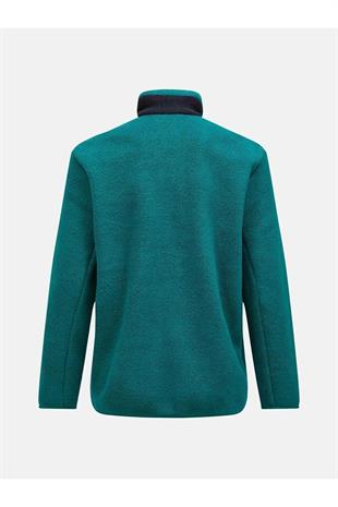 Peak Performance G78899060 M Fleece Snap T-Neck Erkek Polar