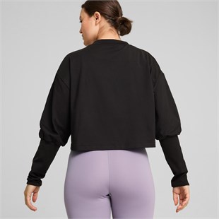 Puma 52568801 Studio Cloudspun Crew - Short Kadın Sweatshirt