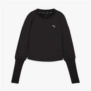 Puma 52568801 Studio Cloudspun Crew - Short Kadın Sweatshirt