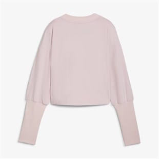 Puma 52568849 Studio Cloudspun Crew - Short Kadın Sweatshirt