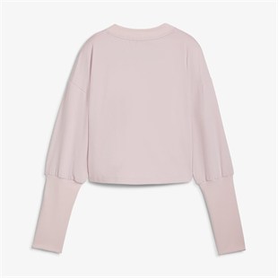 Puma 52568849 Studio Cloudspun Crew - Short Kadın Sweatshirt