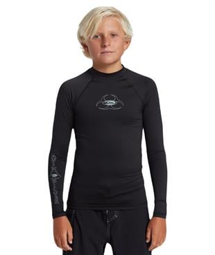 Quiksilver AQBWR03053 Saturn Upf50 Ls Erkek Çocuk Yüzücü Tişört