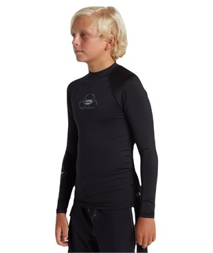 Quiksilver AQBWR03053 Saturn Upf50 Ls Erkek Çocuk Yüzücü Tişört