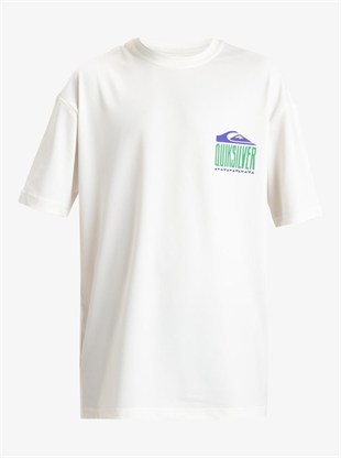 Quiksilver AQBWR03067-WBK0 Everyday Surf Tee Ss Youth Erkek Çocuk Yüzücü Tişört