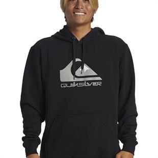 Quiksilver AQYFT03356-999 Big Logo Erkek Sweatshirt