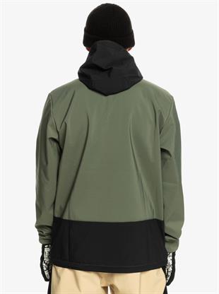 Quiksilver EQYFT04835-GNB0 Live For The Ride Erkek Softshell Sweatshirt