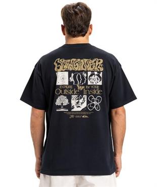 Quiksilver EQYZT08032-KVJ0 Hw Outside inside Ss Erkek Spor Tişört