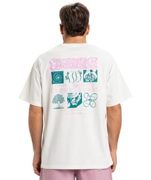 Quiksilver EQYZT08032-WBK0 Hw Outside inside Ss Erkek Spor Tişört