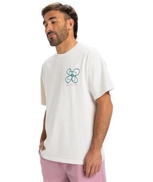 Quiksilver EQYZT08032-WBK0 Hw Outside inside Ss Erkek Spor Tişört