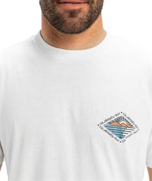 Quiksilver EQYZT08038-WBK0 Evo Future islands Ss Erkek Spor Tişört