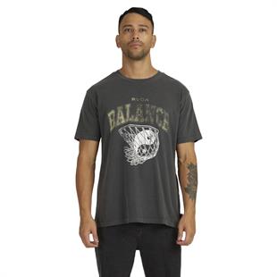 Rvca UVYZT00417 Hoops Ss Tee Erkek Tişört