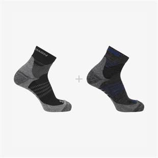 Salomon LC2082900 X Ultra Access Quarter 2 Unisex Spor Çorap