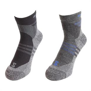 Salomon LC2082900 X Ultra Access Quarter 2 Unisex Spor Çorap