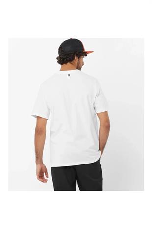 Salomon LC2218900 Running Graphic Ss Tee M Erkek Tişört