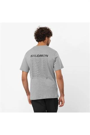 Salomon LC2219600 Graphic Perf Ss Tee M Erkek Tişört