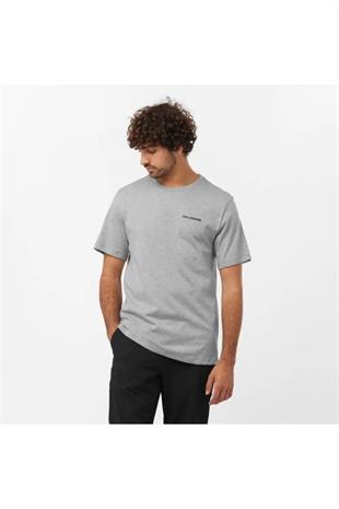 Salomon LC2219600 Graphic Perf Ss Tee M Erkek Tişört