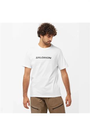 Salomon LC2245500 Sal Logo Perf Ss Tee M Erkek Tişört
