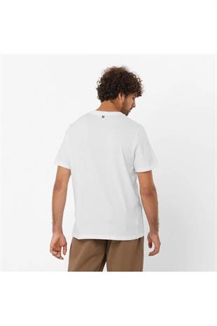 Salomon LC2245500 Sal Logo Perf Ss Tee M Erkek Tişört