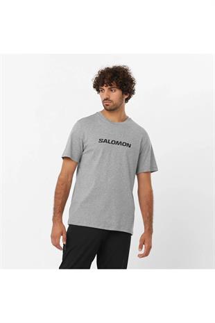 Salomon LC2245600 Sal Logo Perf Ss Tee M Erkek Tişört