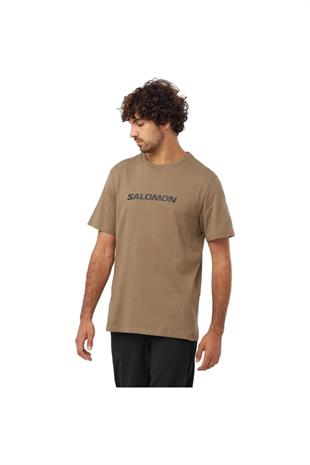 Salomon LC2246800 Running Graphic Ss Tee M Erkek Tişört