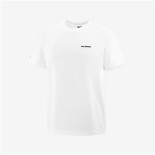Salomon LC2526400 Logo Tee M Erkek Spor Tişört